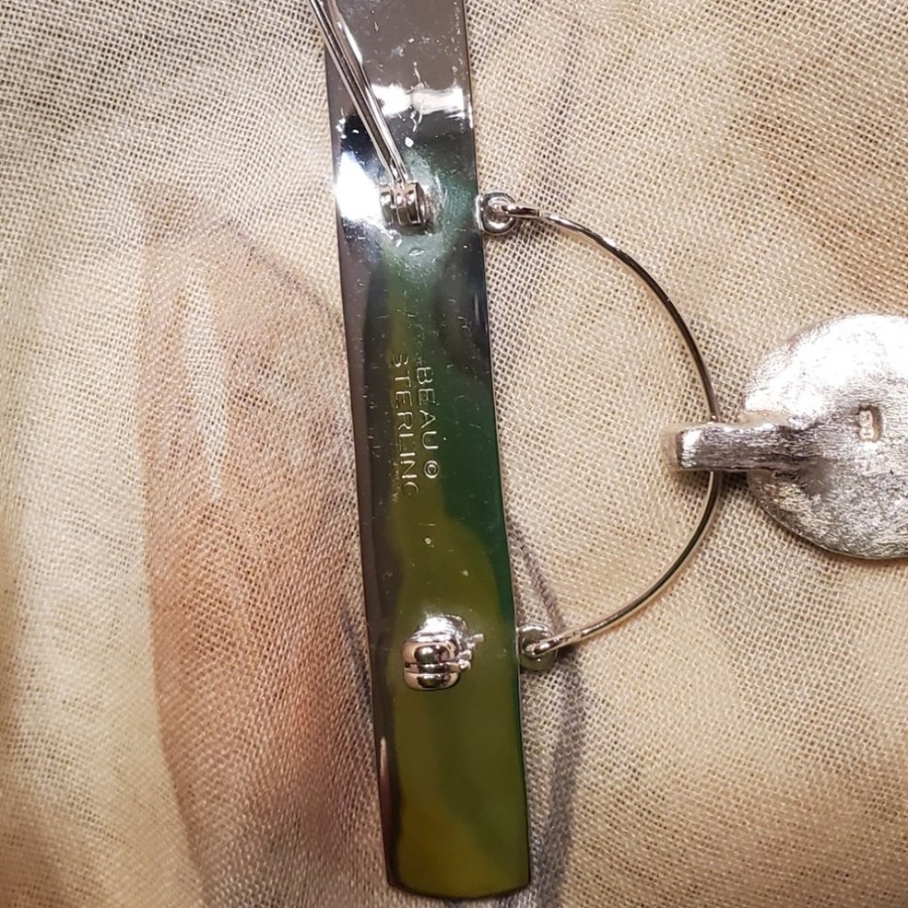 Sterling silver pin - Picture 2 of 3